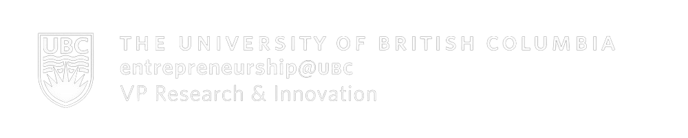 The University of British Columbia VP Research & Innovation